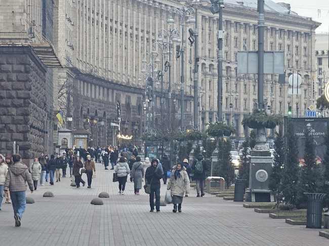 우크라이나 키이우 거리