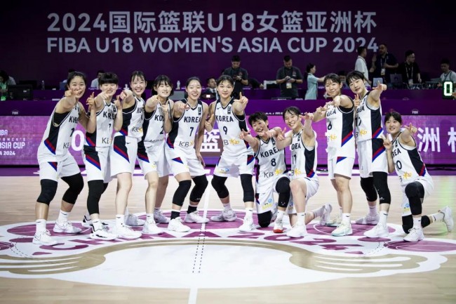 한국 U-18 여자농구 아시아컵 4강 진출