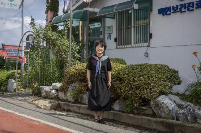 민통선 주민 건강 지키는 권미영 소장