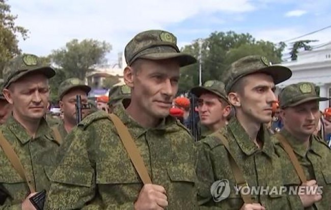 우크라이나전에 동원된 러시아 예비군