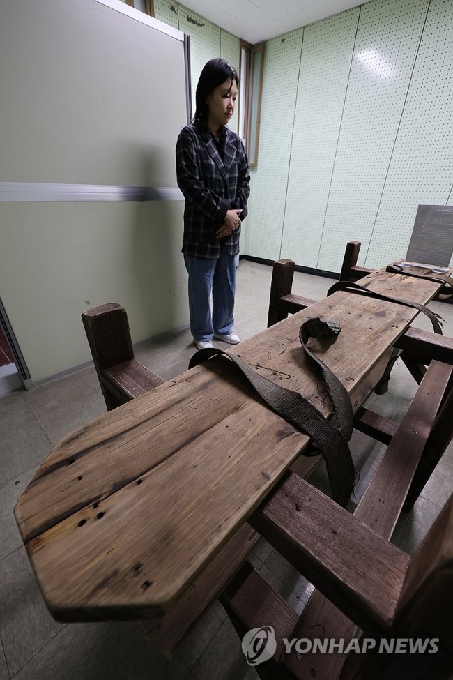 서울 남영동 대공분실 조사실 모습