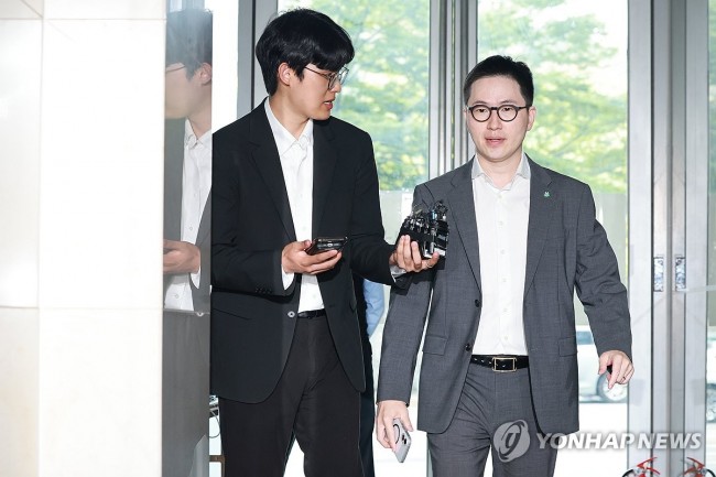 해병특검 피의자 조사 출석하는 이원모 전 비서관