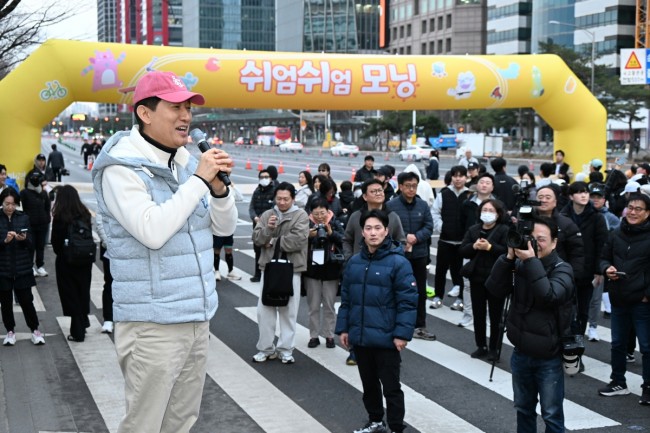 인사말하는 오세훈 서울시장