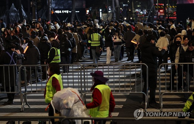 안전한 귀가, BTS 컴백 무대를 마치고