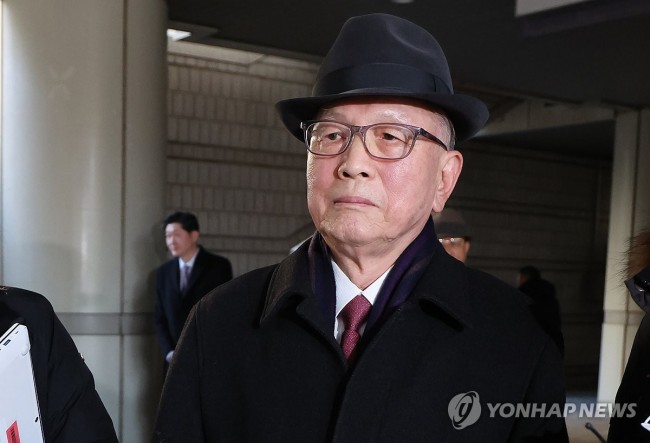 김기춘 전 청와대 비서실장