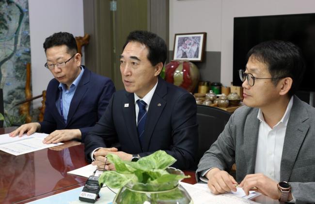 박수현 충청남도지사 국회방문