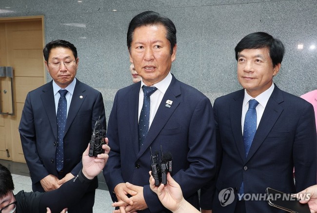 발언하는 정청래 전 대표