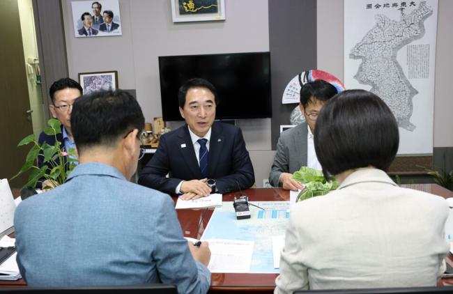 박수현 충청남도지사 국회방문
